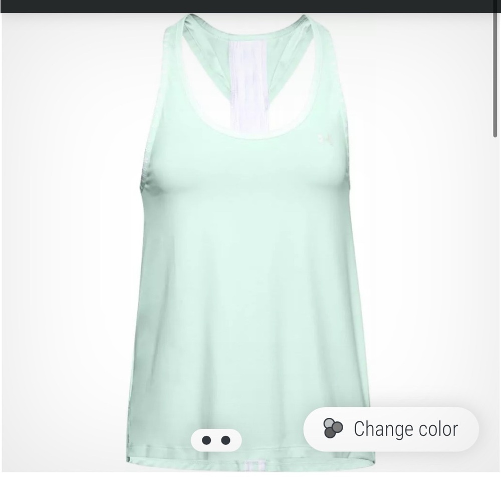 Under Armour Knockout Women’s Tank Top Medium Mint Sleeveless